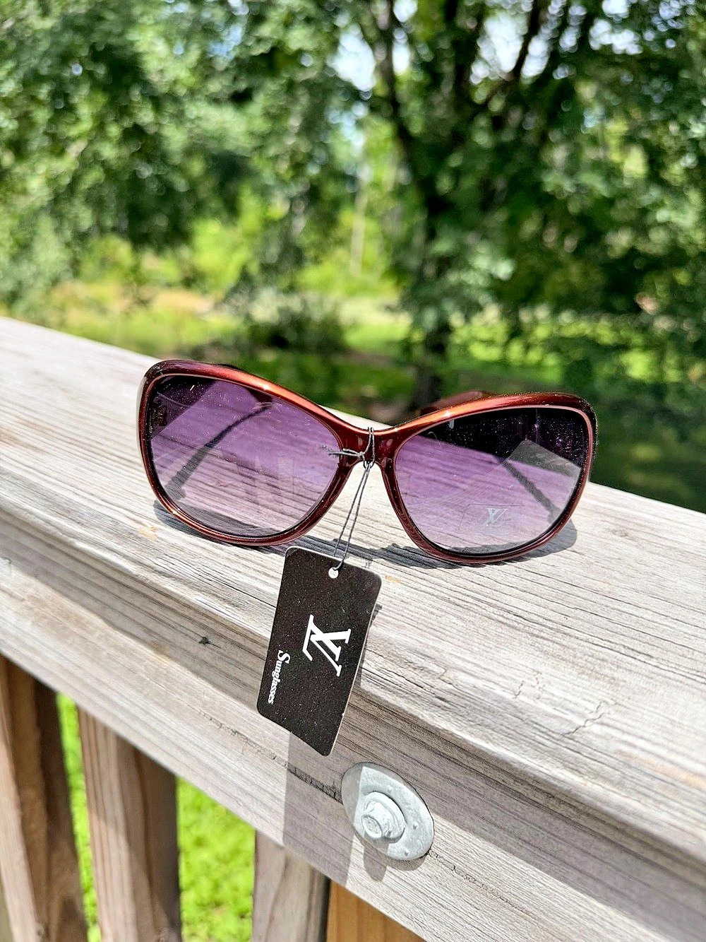 Obsession GM Sunglasses Brown & Purple